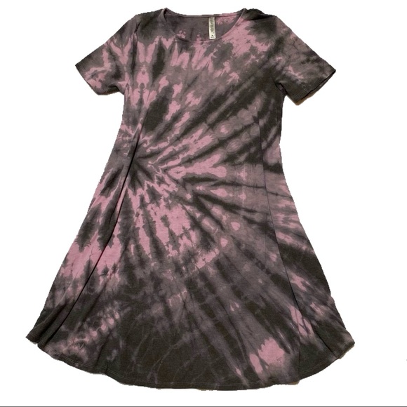 NWOT • Tie Dye T-Shirt Dress - Picture 1 of 6